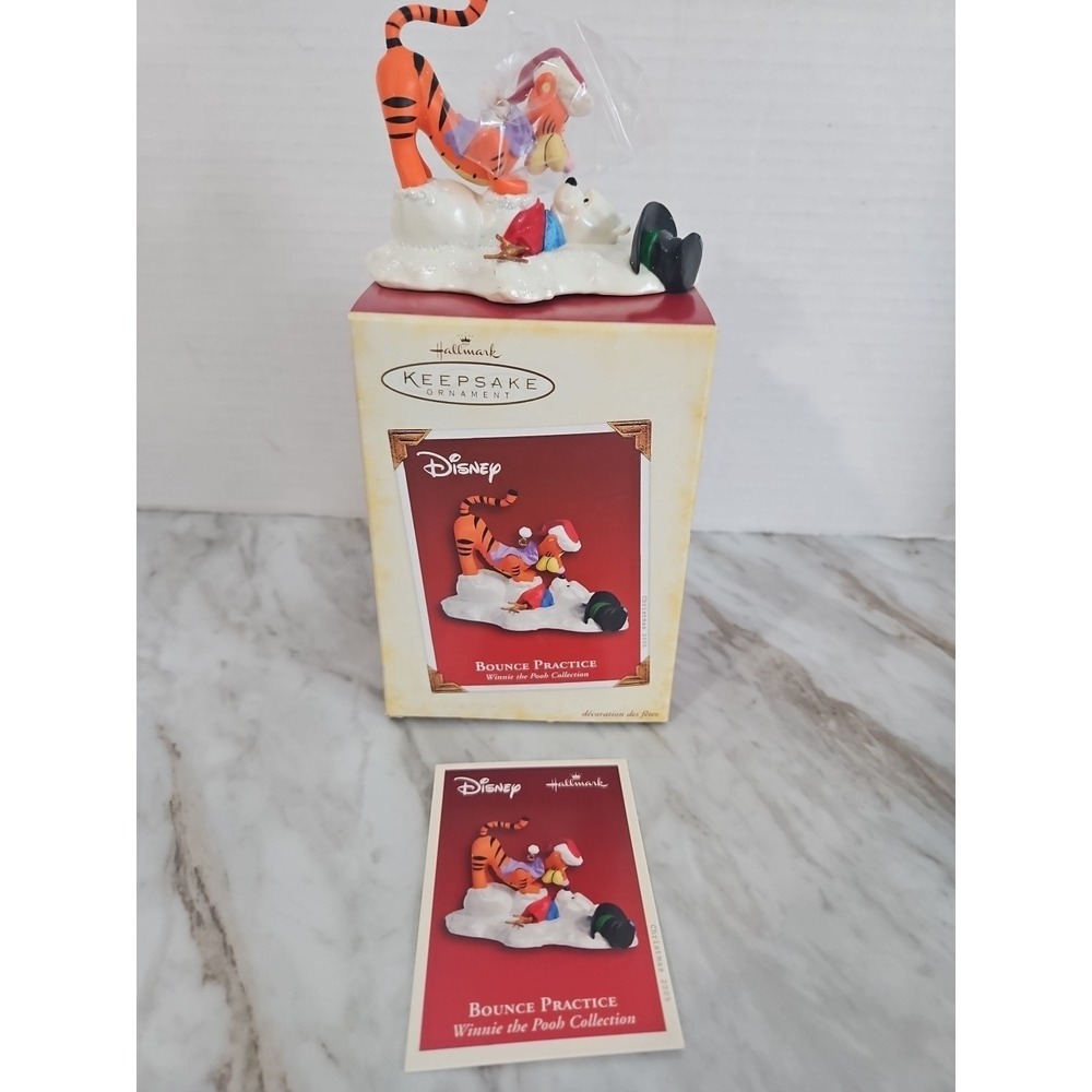 Hallmark Ornament "Bounce Practice" Winnie the Pooh Collection 2005 Tigger